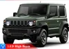 Suzuki Jimny far için gündüz mavi drl kafa ışığı 2018-2020 çift kiriş lambası araba aksesuarları