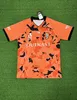 23 24 Brisbane Roar FC Homens Camisetas Verão Lazer Esporte Tecido Respirável Crachá Bordado Ao Ar Livre Esportes Casuais Camisa Profissional S-2XL