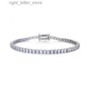 Chain UMCHO 925 Sterling Silver Tennis 2MM Bracelet Zirconia Women for Bracelet Engagement Customizable Gift Fashion Fine Jewellery YQ231208