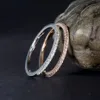 Eheringe Kuololit 585 14K 10K Massivgold 100 % Ringe für Frauen 100 % Handfassung passender halber Ehering Verlobung 231208