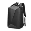 Backpack Expanded Design Men's EVA Waterproof Hard Shell Multi-layer Laptop Bag Anti-theft Gaming With USB Interface