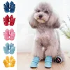 Hundebekleidung 4PCS Outdoor Anti-Rutsch-Schuhe Haustier Casual Canvas für Teddy kleine mittlere Hunde Welpen Shop Tudo Para Caes