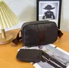 Designer Bag kamera väskor Luxurys handväska kvinnor modehandväskor trycker damer totes tecknad kamera väska axel plånbok kvalitet 2 st väskor kedja handväska plånbok