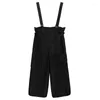 Damesbroeken Retro Verstelbaar Casual Overalls Riem Cargo 2023 Zomer Streetwear Hip Hop Losse Wijde Pijpen Harembroek 90890