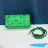 Small square bag texture pleated woven shoulder strap single shoulder bag solid color versatile personalized crossbody bag 231208