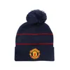 Casquette sans tête, chapeau de club de football, chapeau de fan polyvalent résistant au froid d'automne et d'hiver, en stock, chapeau en tricot pull