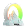 2024 Bluetooth Live Light Supplement Mobile Telefon Holder Desktop Circular Light Wireless Charging Högtalare