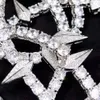 Anpassad design Sier Gold Plated Moissanite Diamond Black Panther Tennis Halsbandsmycken