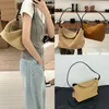 Borsa sottobraccio in pile retrò autunno/inverno con borsa per pendolari portatile con giuntura semplice Borsa tote alla moda e versatile per le donne