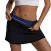 女性の体型決定剤テニスショートスカートエラスティックスポーツゴルフスコートスウェットフィットネス下着ポケット