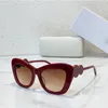 Luxuriöse Damen-Sonnenbrille, modische Designer-Katzenaugenbrille, großer Rahmen, Metalllinsenbeine, mehrere Farben erhältlich, erstklassige Verpackung, Box VE2857