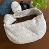 Sac à main Véritable Venetaasbottegas Sac à main en cuir tissé pour femmes Mini Dumplings 2023 Oreiller Sac en corne de vache Premium Sac pour femmes sous les bras cy