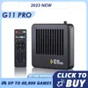 Игровые контроллеры Джойстики 4 геймпада G11 Pro 4K HD Игровая консоль Беспроводной контроллер 2.4G для семейной игровой приставки PS1N64 Dual System Встроенные 60 000 игр 231207