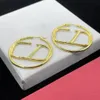 Earrings Designer Earrings Luxury jewelry Solid Colours Letter Design Earrings Letters Temperament Versatile Style jewelry Dinner Wear jewelry very good