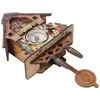 Clocks muraux Kids Coucoo Clock Bird en bois Pendule Kuku décor Ornement