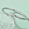 Bracelet Designer Bracelets Fashion Bangle Stainless Steel Classic Jewelry for Men Women Gold/silver/rose/black Velvet Bag