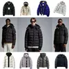 designer doudoune heren pufferjack stijlvolle warme jas winterjas luxe merk badge decoratie capuchon winddicht verdikte warme kleding serie