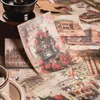 30pcs/Lot Memo Pass Material Paper Vintage World Tour Journal Scrapbooking Card Dekoracja w tle