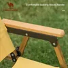 Camp Furniture Outdoor Garden Park BBQ Balcony Party Wedding Beautiful Simple Folding Chair Portable Camping Fishing Stool Moon Backrest