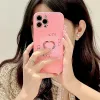 Vintage Phone Case Flower Pattern Design Sense Two Brands Pink Flower Women Cellphone Soft Cases IPhone 11 12 13 14 Promax 11 12 Phone Cover