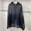 Kanyess Hoodie Designermode Herren- und Damen-Sweatshirts High Street Allmähliche Aufhellung Alter Kapuzenpullover Modekleidung Übergröße