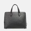 Briefcases 2023 Luxury Ostrich Leather Men's Briefcase Business Office Handbag Large Capacity Password Lock Computer Bag 45