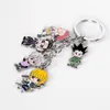 Anime x Schlüsselanhänger Gon Killua Zoldyck Kurapika Hisoka Metallfiguren Schlüsselanhänger für Frauen und Männer Mode Auto Schlüsselanhänger2159