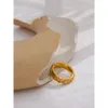 Bröllopsringar Yhpup Sun Star Moon Ring Rostfritt stål smycken Stylish Metal Women Joyera Acero Inoxidable Mujer Gift 231208