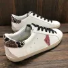 Superrr Star Sneakers Women Fashion Buty cekin Włochy klasyczny biały, brudny projektant man Casual Shoe Sil Sneaker Goldens