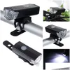 Fietsverlichting Mtb Fietslicht Voor Achter Set Berg Nacht Fietsen Koplamp Usb Led Veiligheid Achterlicht Accessoires Drop Delivery Sport Dh7Hf