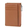 Solid Grainy Genuine Leather Card Holder Sold with Box Packaging