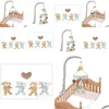 Mobiles berceau cloche jouet apaisant pour 0-1 ans livraison directe bébé enfants maternité pépinière magasin décor Dhu9K