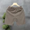 Men's Shorts Short Pants Summer Fashion High-End Ice Silk Home Casual Sports Versatile Beachwear