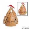 Thanksgiving Party Turkey Hats Plush Lighted Turkey Leg Head Carnival Decorations for Adult BJ
