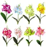 1Pc Levendige Kleur Kunstmatige Vlinder Orchidee Bloem Nonfading Nep Bloemstuk Tuin Bruiloft DIY Party Thuis Bureau Decor13813693