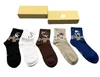 Top vente hommes femmes chaussettes de luxe bas de laine de haute qualité rues seniors chaussettes de genou confortables Designer i7