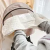 Outros brinquedos carrinho de bebê luvas carrinho de mão muff impermeável pram acessório mitten pele velo com bolso de telefone 231207