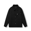 Men's Jackets KOODAO For Men Casuals Thin Lapel Clothing Polyester Spring And Autumn Black/Green/Grey