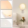 Wandleuchte Nordic Gips Licht Nachttisch LED Palmen Wandleuchte für Schlafzimmer Lesen Home Decor Wohnzimmer Küche G9 Beleuchtung