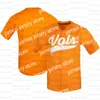 New College Baseball trägt 2021 NCAA Tennessee Volunteers College Baseball-Trikots N