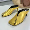 Klädskor VII 2023 Silver Slim HELED COWHIDE High Heels Sandaler Chic and Elegant For Women Luxury With In Promotion