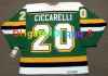 Mike Modano Dino Ciccarelli Custom CCM Shotback North Stars Jersey Neal Broten J.P. Parise Bill Goldsworthy Cesare Manigo Basil Mcr