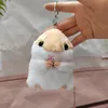 10CM Stuffed Hmster Doll Pendant Keychain Backpack Pendant Mini Doll Wholesale Claw Machine Doll Keychains Cute Plush Hamster Toy