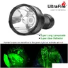 Flashlights Torches C8 Led Outdoor Strong Red/Green Light Flashlight Using Handheld Torch For Tactical Hunting Waterproof Lantern Dr Dhxxe