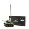 ElectricRC Car 1 72 4CH Mini RC Tank Car Modèle Électronique Radiocommandé Jouet Militaire Bataille Simulation Tiger Tank Cadeaux Jouets pour enfants 231207