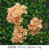 Decorative Flowers Champagne Wedding Simulation Flower Decoration Rose Supplies Dry Bouquet Hydrangea Artificial