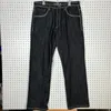 Männer Jeans Y2k Streetwear Hip Hop Cartoon Grafik Druck Vintage Baggy Jeans Schwarze Hosen Männer Frauen Hohe Taille Breite bein Hosen 231207