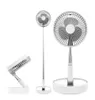 Rechargeable USB Fans Portable Clamp Fan 180 Degree Rotating Ventilator Air Cooler Desktop For Home Office Party Favor7197788