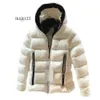 2023 designer masculino marca francesa jaqueta de inverno algodão feminino parka nfc scan moda ao ar livre trincheira casal d atacado 2 peças 10% desconto