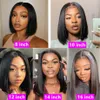 Synthetic Wigs Lace Front Short Bob Wig Straight Natural Black Human Hair Wigs for Black Women Pre Plucked Closure Wig Brazilian Hair 231207